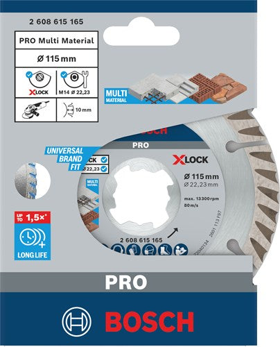 Chargez l'image dans la visionneuse de la galerie, Bosch accessoires bosch accessories 2608615165 diamanten doorslijpschijf diameter 115 mm 1 stuk(s)
