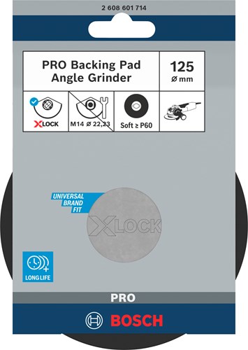 Afbeelding laden in galerijviewer, Bosch accessoires x-lock steunschijf voor fiberschijven 125 mm soft - 1 stuk(s) - 2608601714
