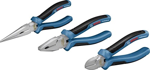 Bosch blauw bosch professional tangenset 3-delig - 1600a016bg