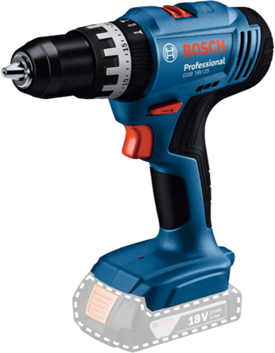 Load image into Gallery viewer, Bosch blauw combiset 18v gsb 18v-25 accu klopboormachine + gbh 18v-18 boorhamer +1x2.0ah+gal 18v-20 - 0615a5007p
