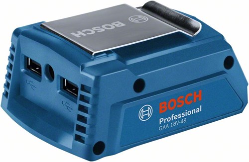 Afbeelding laden in galerijviewer, Bosch blauw bosch professional gaa 18v-48 usb-oplaadadapter - 06188000l6
