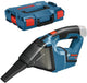Bosch blauw gas 12v professional accu stofzuiger | zonder accu's en lader in l-boxx - 06019e3001