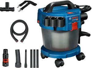 Bosch blauw bosch professional gas 18 v-10l accu bouwstofzuiger - 10 liter - zonder 18v accu en lader
