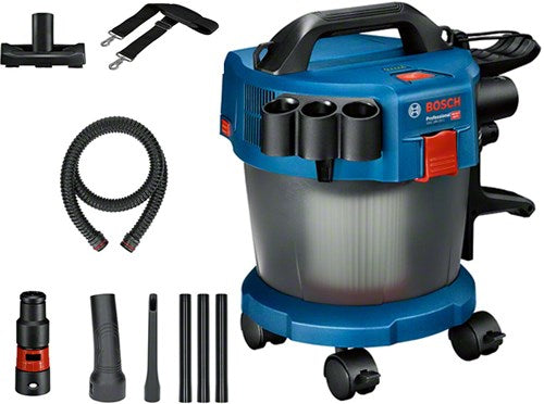 Bosch blauw gas 18v-10 l accustofzuiger 18v excl. accu's en lader + accessoireset - 06019c6302