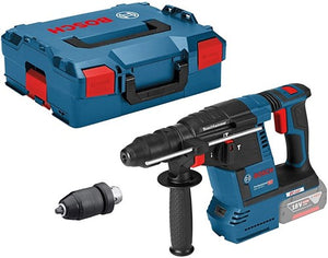 Bosch blauw bosch professional accu boorhamer gbh 18v-26 f (c g accu en lader niet meegeleverd)