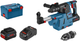 Bosch gbh 18v-26 f accu boorhamer met sds plus 2x 5,5ah procore...