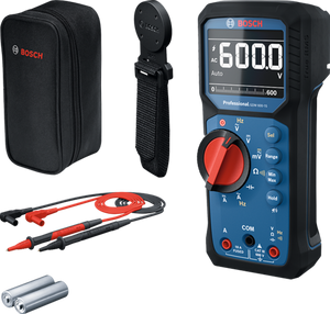 Bosch blauw gdm 600-15 professional multimeter + mh1 magneethouder - 0601077301