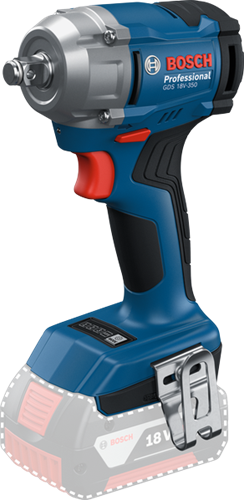 Bosch blauw bosch gds 18v-350 professional accu-schroefhamer 18 v 350 nm 1 2 borstelloos solo (06019m5020) - zonder accu, zonder oplader