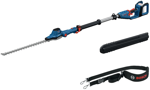 Load image into Gallery viewer, Bosch blauw ghe 18v-50 tp accu heggenschaar op steel | accu en lader niet meegeleverd, schouderriem en beschermkap - 06008d5000
