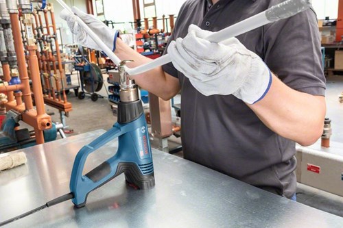 Afbeelding laden in galerijviewer, Bosch blauw bosch professional ghg 23-66 heteluchtpistool - incl. mondstukken in koffer - 2300w
