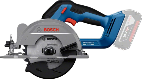 Bosch blauw gks 18v-51 accu cirkelzaag | in l-boxx 238 | zonder accu's en lader - 06019m3100