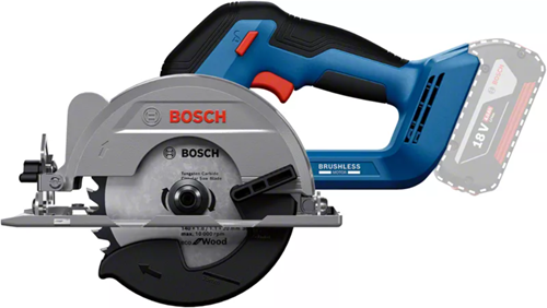 Bosch blauw gks 18v-51 professional accu cirkelzaag | 18v | zonder accu en lader | in doos - 06019m3120