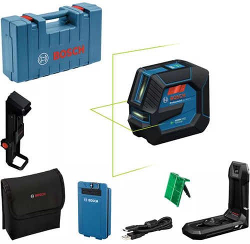 Load image into Gallery viewer, Bosch blauw gll 20-22 g lijnlaser | 1 x accu ba 3.7v li-ion 3.0ah xl | in koffer - 0601065602
