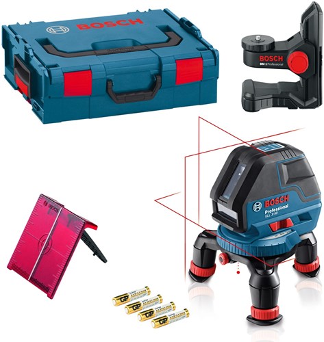 Load image into Gallery viewer, Bosch blauw gll 3-50 p kruislijnlaser | + bm1 houder | in l-boxx - 0601063802
