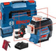 Bosch blauw gll 3-80 c kruislijnlaser + bm1 houder in l-boxx - 0601063r02