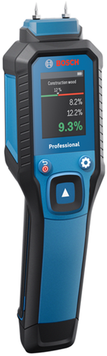Load image into Gallery viewer, Bosch blauw gmp 1-13 materiaalvochtmeter | 2 batterij 1,5v lr6 (aa) + opbergetui - 0601078000
