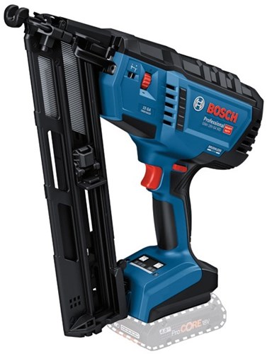 ギャラリービューアに画像をロードする, Bosch blauw bosch professional gnh 18v-64 md accu afwerktacker 15ga 18v basic body in l-boxx - 0601482201
