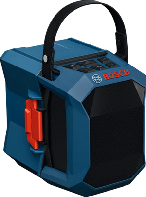 Bosch blauw gpb 18v-1 c accu-speaker | incl. draaggreep en accudeksel | zonder accu en lader - 06014a7001