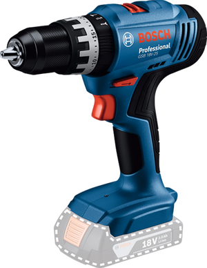 Bosch professional gsb 18v-25 accu klop- schroefboormachine 18v basic body - 06019k9300
