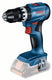 Bosch blauw bosch professional gsb 18v-45 accu schroefklopboormachine 18v basic body - 06019k3300