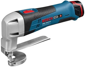 Bosch blauw gsc 12v-13 | accu plaatschaar 12v in l-boxx (2x 2.0ah accu + lader) - 0601926108