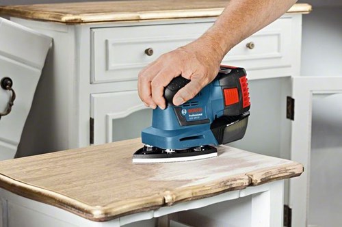 Load image into Gallery viewer, Bosch blauw gss 18v-10 professional accu schuurmachine solo | zonder accu's en lader | in l-boxx - 06019d0202
