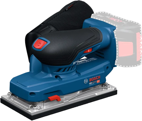 Bosch blauw gss 18v-18 | accu vlakschuurmachine | 18v | zonder accu's en lader in l-boxx - 06019r7001