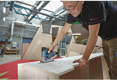 Load image into Gallery viewer, Bosch blauw gst 12v-70 accu decoupeerzaag solo | zonder accu's en lader - 06015a1001
