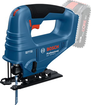 Bosch blauw gst 18v-95 b accu decoupeerzaag | exclusief accu en lader - 06015b7001
