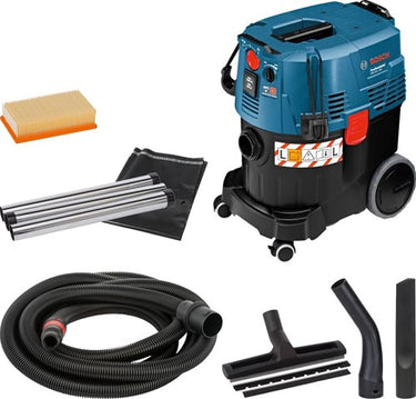 Bosch blauw gtr 55-225 | langnekschuurmachine | 550 w | 215 mm + gas 35 l afc stofzuiger - 0615a5004p