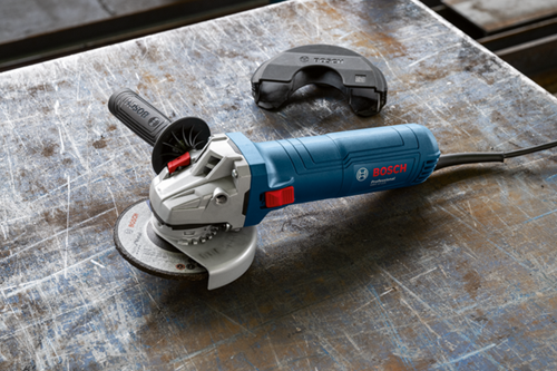 Afbeelding laden in galerijviewer, Bosch professional gws 12-125 haakse slijper 125mm 1200w + doorslijpschijf - 06013a6100
