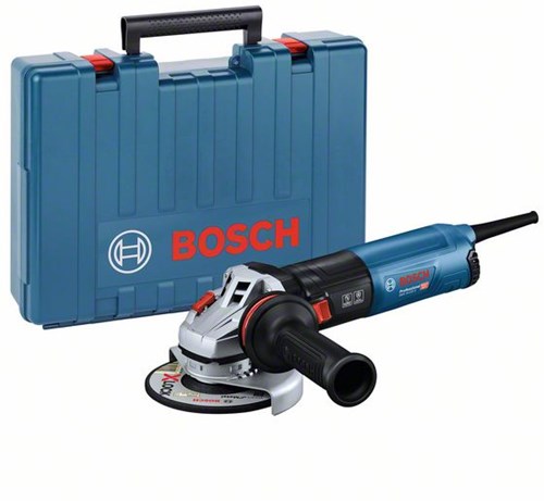 Bosch blauw gws 14-125 s | haakse slijpmachine | 1400 w | 125 mm | in koffer - 06017d0101