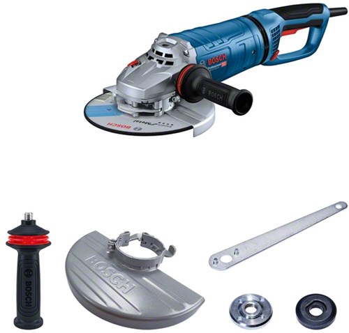 Load image into Gallery viewer, Bosch blauw gws 27-230 jr professional 2700w haakse slijper 230mm - 06018c7300
