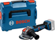 Bosch blauw bosch professional pro gwx 18v-11ps accu haakse slijper 125mm x-lock 18v basic body in l-boxx - 06019n4400