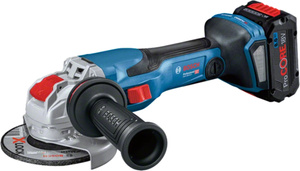 Bosch blauw gwx 18v-15 c | biturbo x-lock accu haakse slijper 18v 125mm in l-boxx 136 (2x 5.5ah procore accu + lader) - 06019h6402