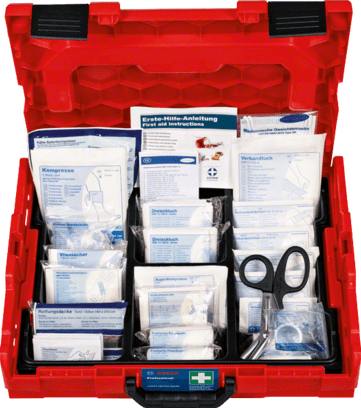 Load image into Gallery viewer, Bosch blauw l-boxx 102 first aid kit - 1600a02x2r
