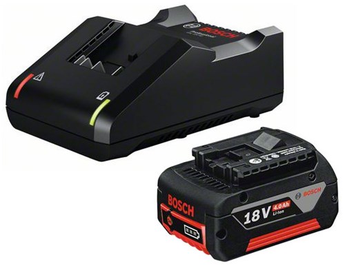 Load image into Gallery viewer, Bosch blauw starterset 18v basic met 1 accu 18v 4.0ah + lader gal 18 v-40 - 1600a01b9y
