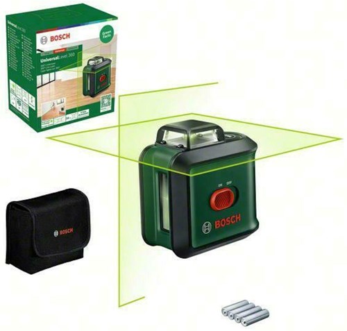 Load image into Gallery viewer, Bosch groen 360°-lijnlaser universallevel 360 - 0603663e05
