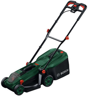 Bosch groen bosch rotak 18v-34 - grasmaaier - zonder accu en lader - inclusief mulchplug