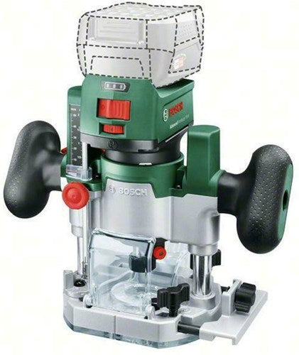 Load image into Gallery viewer, Bosch accessoires bosch groen advancedtrimrouter 18v-8 bovenvreesvoet - 1600a02rd7
