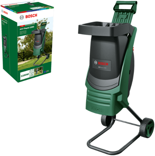 Afbeelding laden in galerijviewer, Bosch groen axt rapid 2200 hakselaar | 2200w - 0600853605
