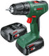 Bosch easydrill 18v-40 accuboormachine - met 2x 18v accu en een lader