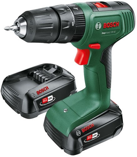 Afbeelding laden in galerijviewer, Bosch groen easyimpact 18v-40 | accuklopboorschroevendraaier 18v (2x 2.0ah accu + lader) - 06039d8108
