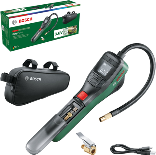 Load image into Gallery viewer, Bosch groen easypump set accupomp (1x 3.0ah accu + lader) - 603947002

