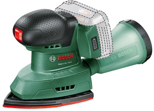 Load image into Gallery viewer, Bosch groen easysander 18v-8 accu multischuurmachine | incl. 3 schuurbladen | zonder accu en lader - 06033e3000
