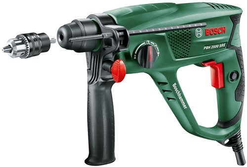 Load image into Gallery viewer, Bosch groen pbh 2500 sre boorhamer | 600w 1.9 joule - 0603344402
