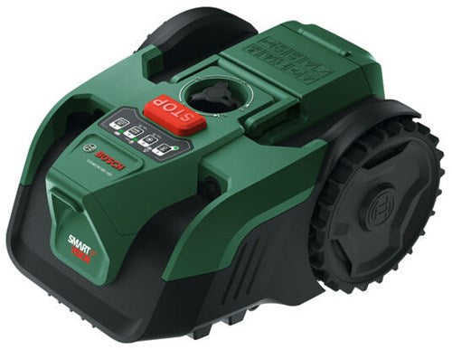 Load image into Gallery viewer, Bosch groen robotmaaier visimow18v-100 | incl. 1 x 18 v li-ion accu (4,0 ah) + al 18v-44 lader + reservemessen - 06008e1002
