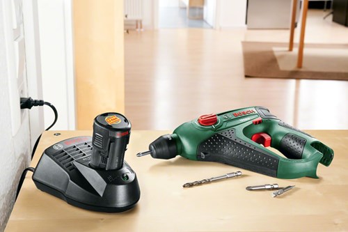 Load image into Gallery viewer, Bosch groen uneo 12v li-ion accu boorhamer set in koffer met 1 x 2,5ah accu - 060398400d
