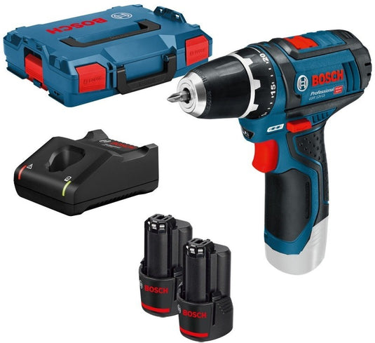 Bosch accu schroefboormachine gsr12v-15 2.0ah