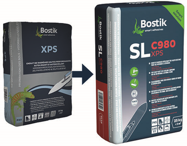 Bostik sl c980 xps | grijs | zak 25 kg - 30615447